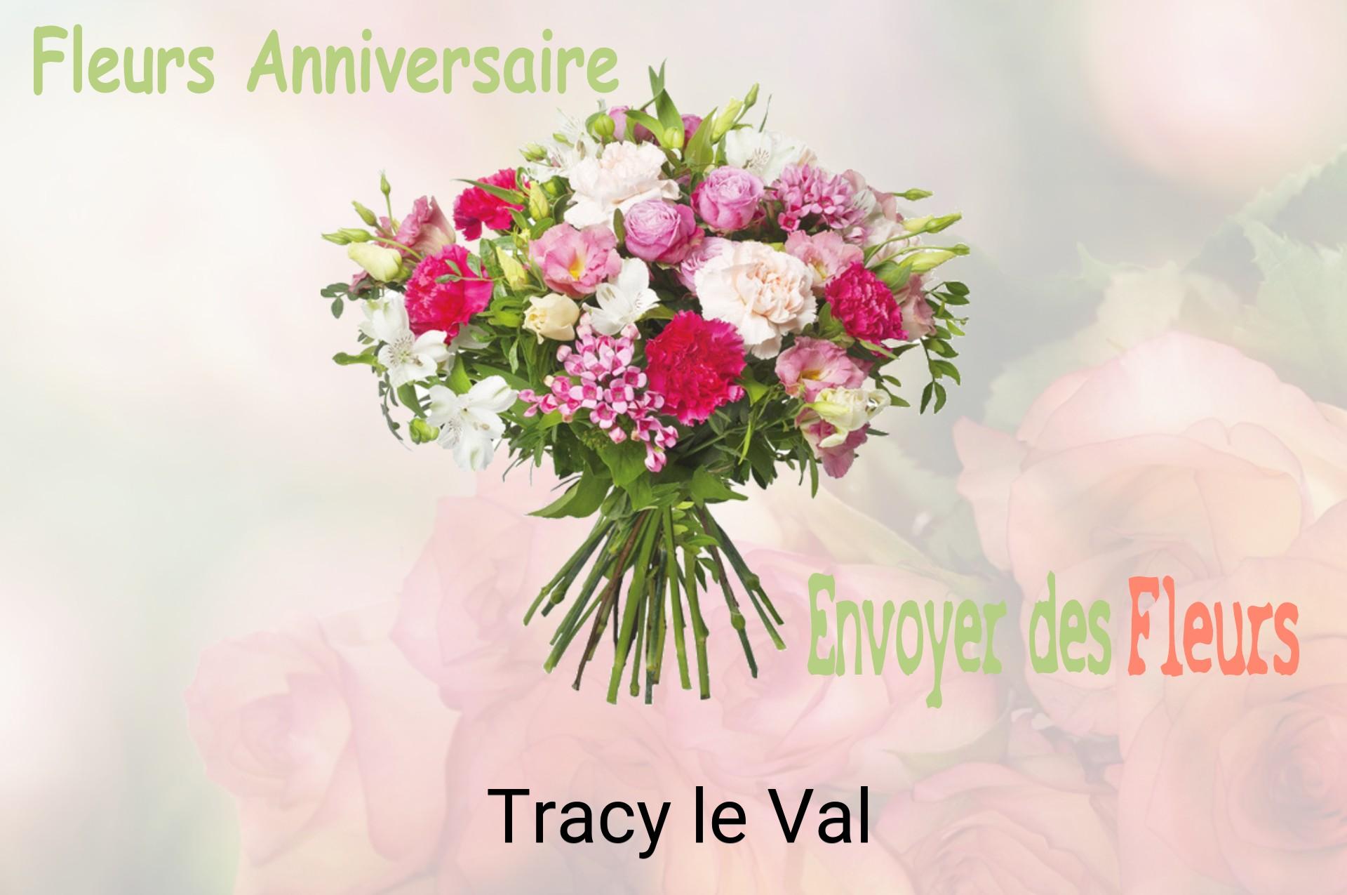 Bouquet de fleurs d’anniversaire livré à Tracy-le-Val